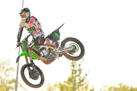 Tomac flog im ersten Lauf ab