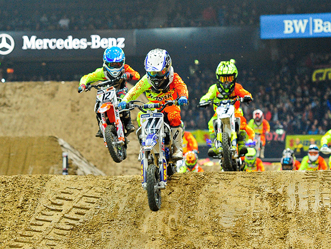 Maximilian Weber an der Spitze der SX5.