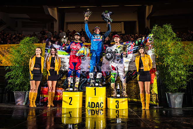 Fabien Izoird auf Platz 2 des Samstagspodiums.