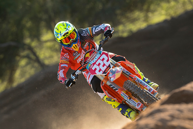 Klares Signal von MXGP-Weltmeister Antonio Cairoli im Qualifikationsrennen.