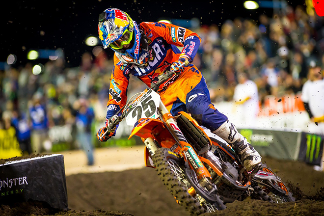 Marvin Musquin verpasste durch Fahrfehler den Sprung aufs Siegerpodium.