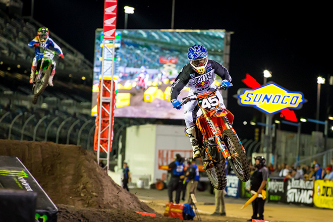 Jordon Smith sicherte sich in Daytona einen Start-Tiel-Sieg.