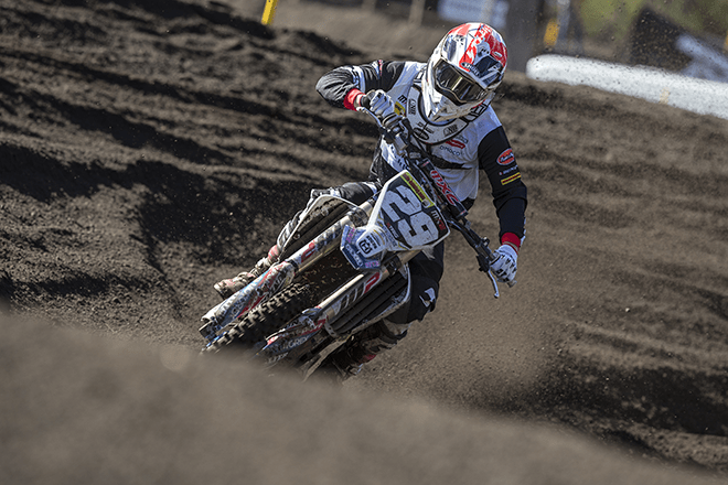 Henry Jacobi geht in der MX2 als Gesamtsiebter in die Rennen.