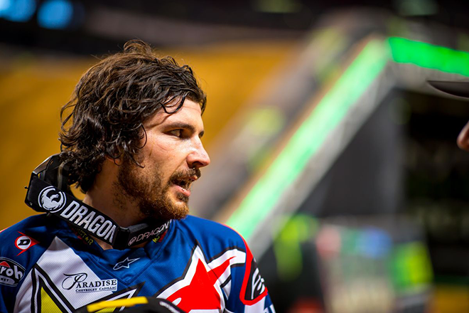Jason Anderson führt die 450SX-Meisterschaft mit riesigem Vorsprung unangefochten an.