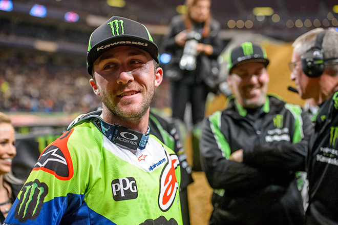 Eli Tomac fuhr in St. Louis seinen fünften Tagessieg in der Saison 2018 ein.