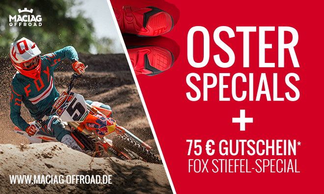 Osterspecials + 75 € Gutschein