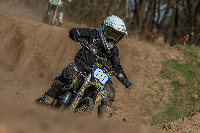 Für Aaron Kowatsch sprang am Ende beider Rennen jeweils der zweite Platz heraus.