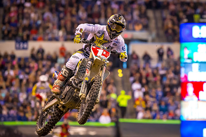 Zach Osborne ist aktuell im Besitz des Redplates der 250SX-Ostküstenmeisterschaft.