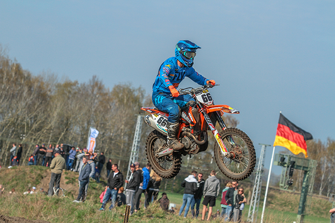 Tim Koch landete in Stendal - Borstel als bester deutscher Open-Pilot auf dem Podium.