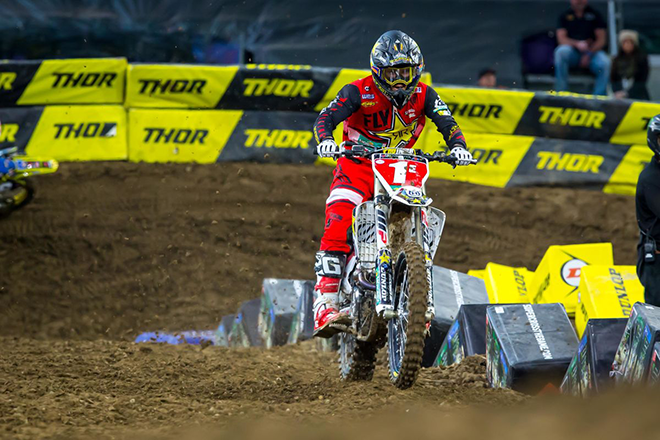 Zach Osborne gibt weiter in der 250SX-Ostküstenmeisterschaft den Ton an.