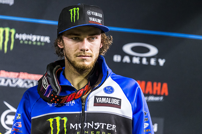 Aaron Plessinger wahrte seine Chancen auf den 250SX-Westküstentitel.