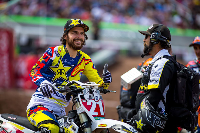 Jason Anderson ist der Titelaspirant in der 450SX.