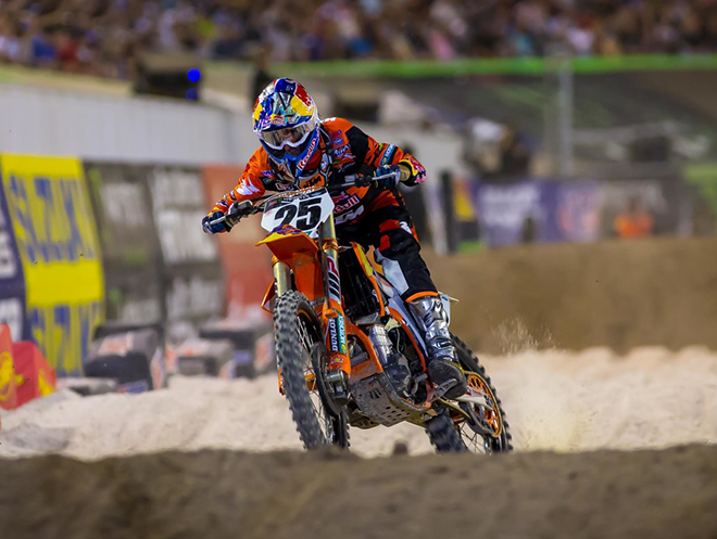 Marvin Musquin ist der Vizemeister in der 450SX-Klasse.