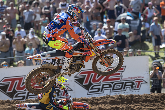 Jeffrey Herlings gewann beide Rennen.