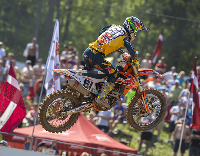 Jorge Prado hielt sich im zweiten Lauf schadlos.