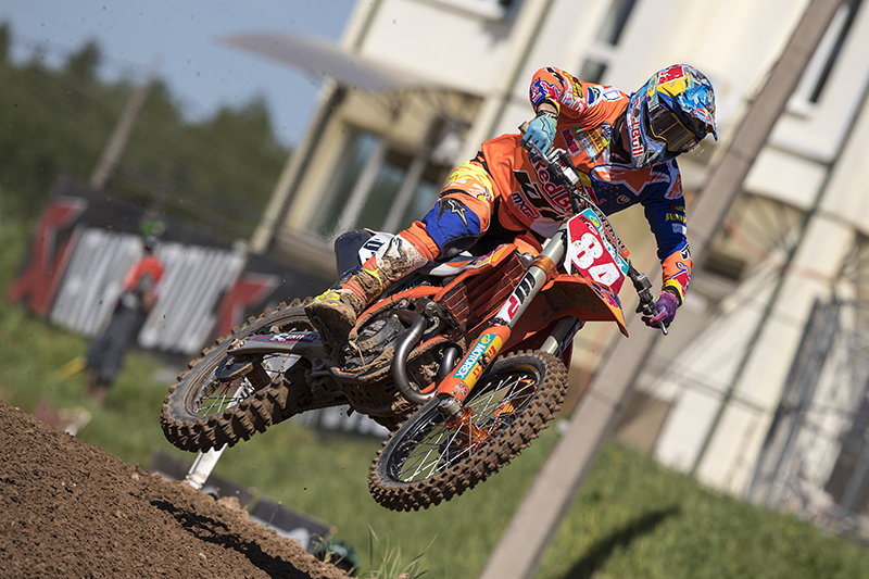 Jeffrey Herlings konnte sich zuletzt in Lettland weiter vom Titelverteidiger Antonio Cairoli absetzen.