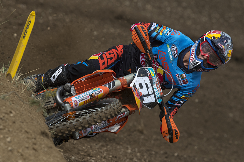 Jorge Prado übernahm zuletzt das Redplate des MX2-Meisterschaftsführenden.