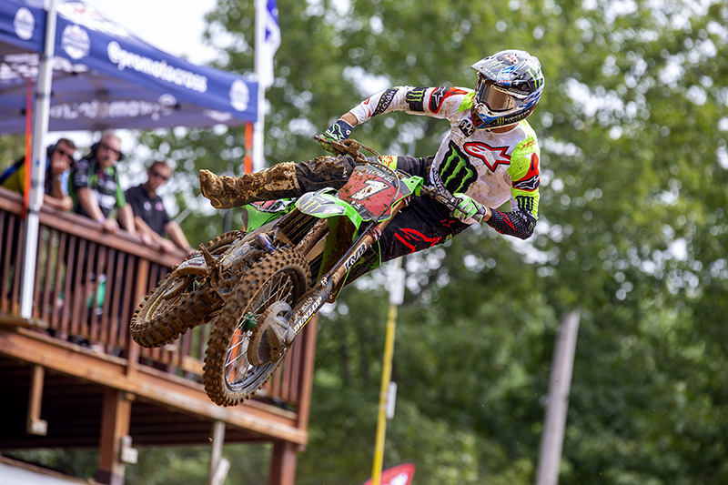 Eli Tomac geht als Meisterschaftsführender in das Finale der 450MX.