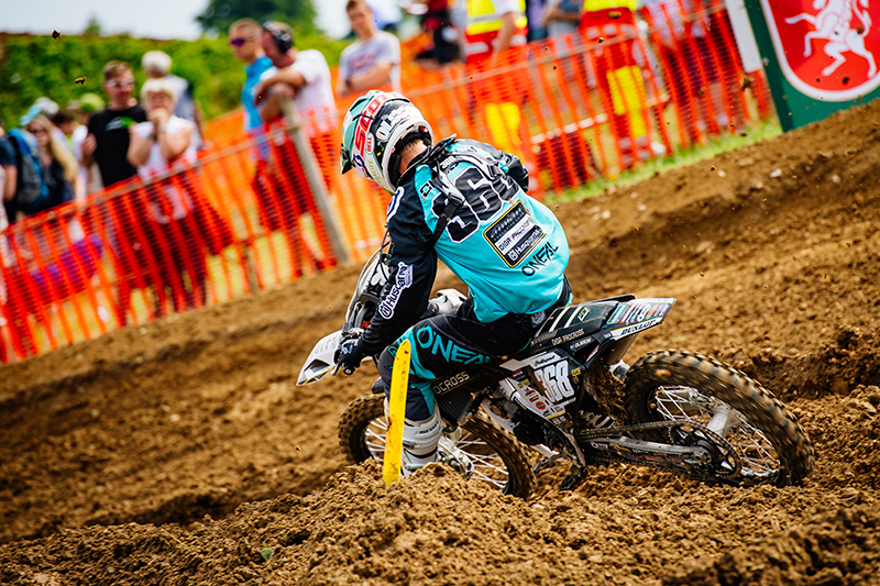Filip Olsson hat bei den 125ccm-Piloten alles fest im Griff.