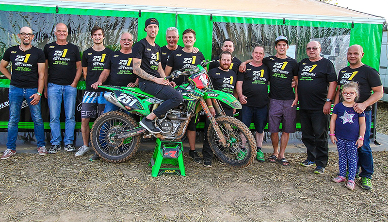 Jens Getteman mit Team