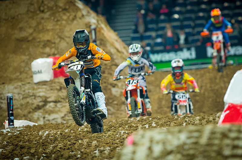 In der SX3 führte kein Weg an Carl Ostermann (#10) vorbei.