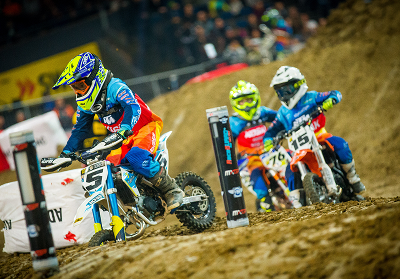 Lasse Lohmann  (#5) setzte sich in der SX5 durch.