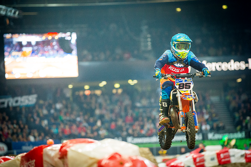 Luis-Valentino Laufer gewann ddas Rennen der SX4 mit großem Vorsprung.