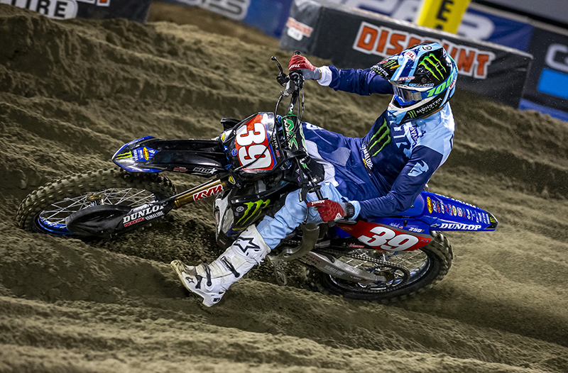 Colt Nichols fährt auch in San Diego das Red Plate an seiner Yamaha spazieren.