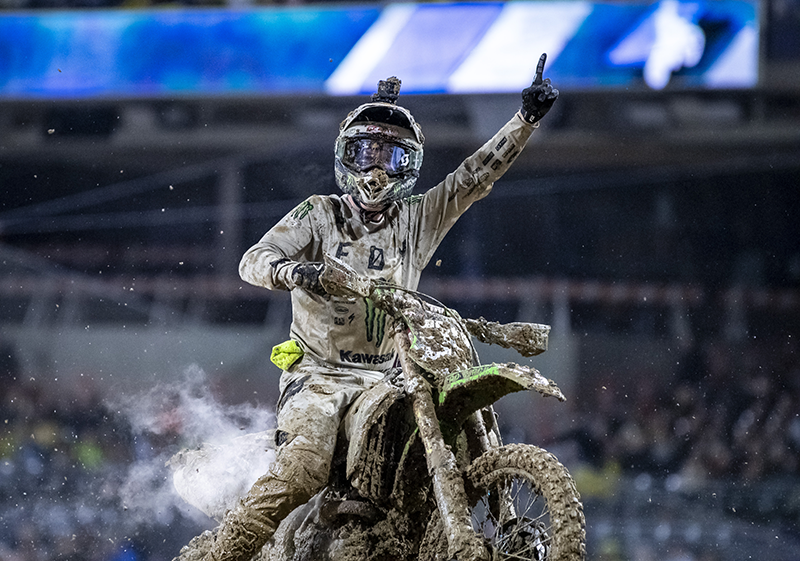 Adam Cianciarulo fuhr mit einem Start-Ziel-Sieg an die Spitze der 250SX-Westküstenmeisterschaft.