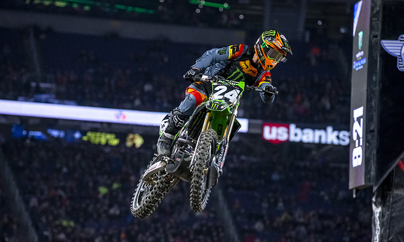 Austin Forkner dominierte den Auftakt der 250SX-Ostküstenmeisterschaft.