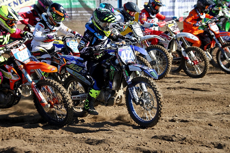 Larissa Papenmaier (#423) nutzte ihre Poleposition zu zwei perfekten Starts.