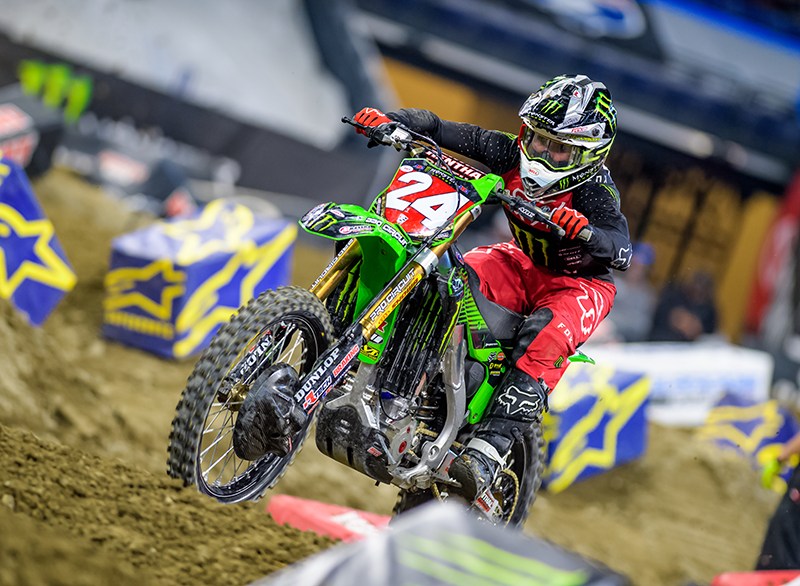 Austin Forkner holte in Indianapolis seinen fünften Tagessieg in 2019.