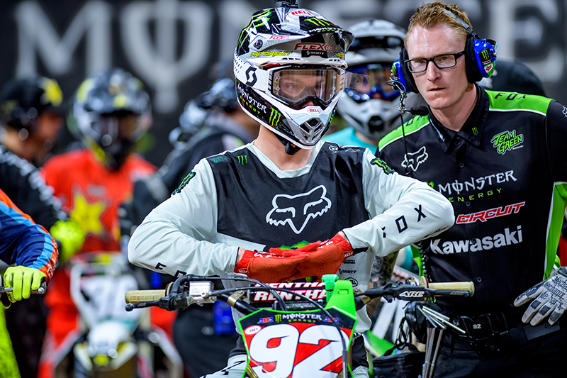 Adam Cianciarulo baute in Atlanta seinen Vorsprung in der 250SX-Westküstenmeisterschaft weiter aus.