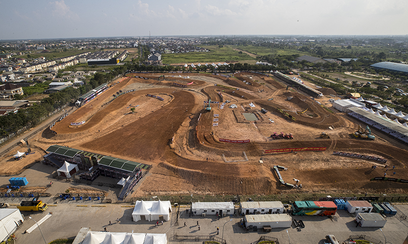Der Erste von zwei Grands Prix in Indonesien