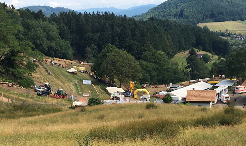 Optimale Bedingungen herrschten auf der Rennstrecke „Am Pfingstberg“ am Vormittag.