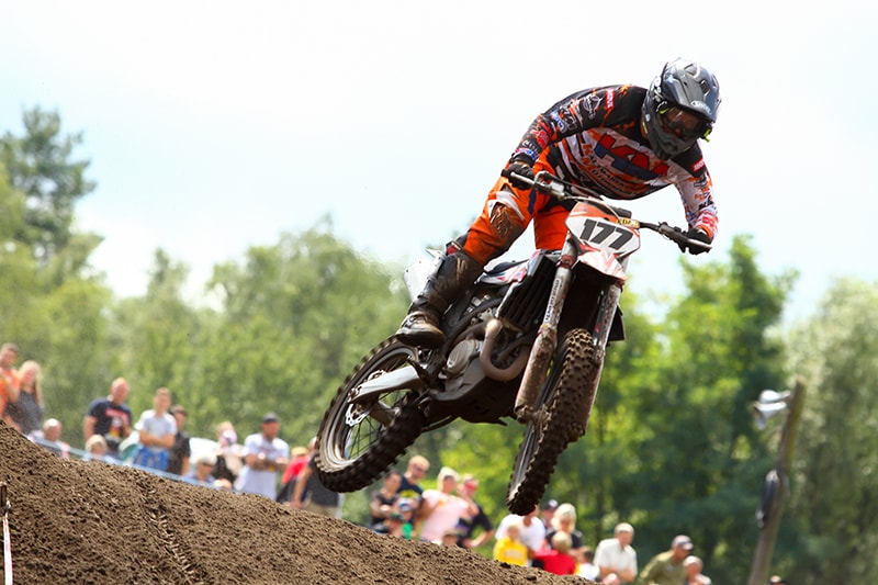 Franziskus Wünsche überraschte im Zeittraining mit schnellen Rundenzeiten.