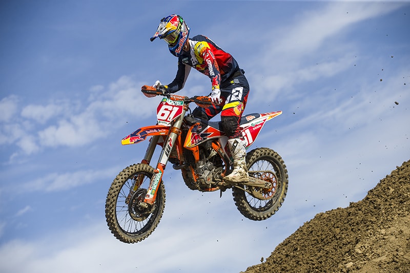 MX2-Weltmeister Jorge Prado kann bereits in Schweden seine Titelverteidigung erfolgreich abschließen.  