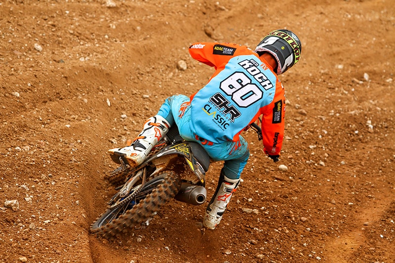 Gut aufgelegt fuhr Nico Koch auf den zweiten Tagesrang.