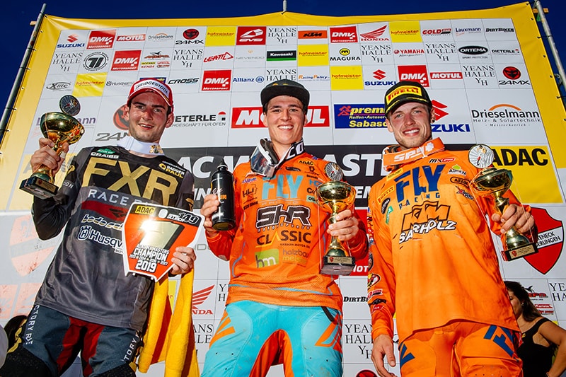 Masteres-Tagespodium mit Dennis Ullrich, Pascal Rauchenecker und Tom Koch (v.l.)