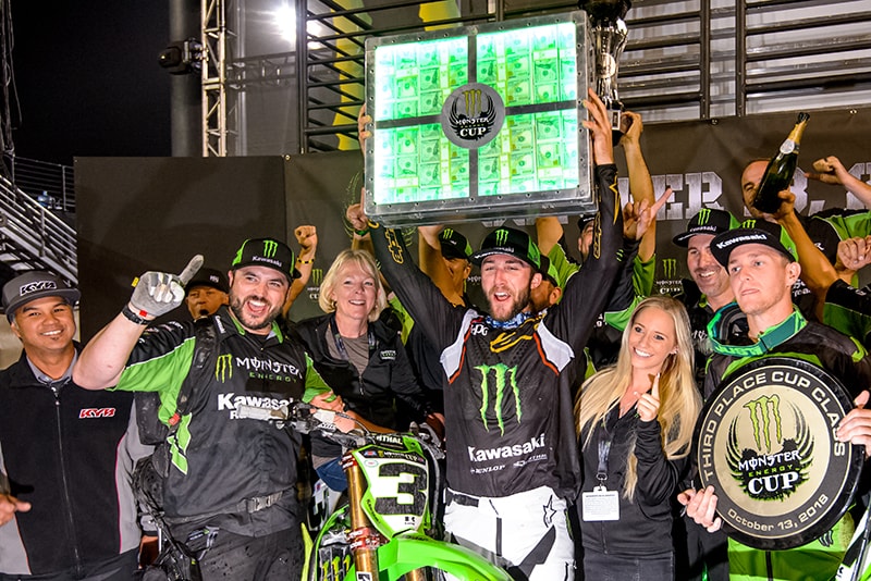 Eli Tomac konnte den Koffer mit der Monster-Million bereits im vergangenen Jahr gewinnen.