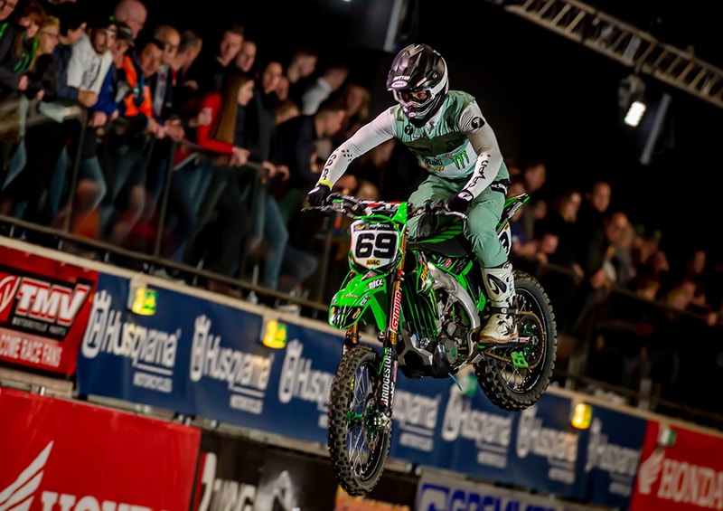 Der 2-fache ADAC SX-Cup-Gesamtsieger Tyler Bowers gilt in Stuttgart als großer Favorit auf den Königstitel.