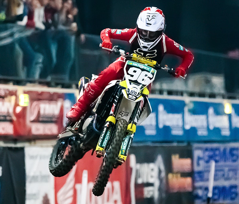 Carl Ostermann geht im ADAC SX-Cup erstmals in der SX2-Kategorie an den Start.